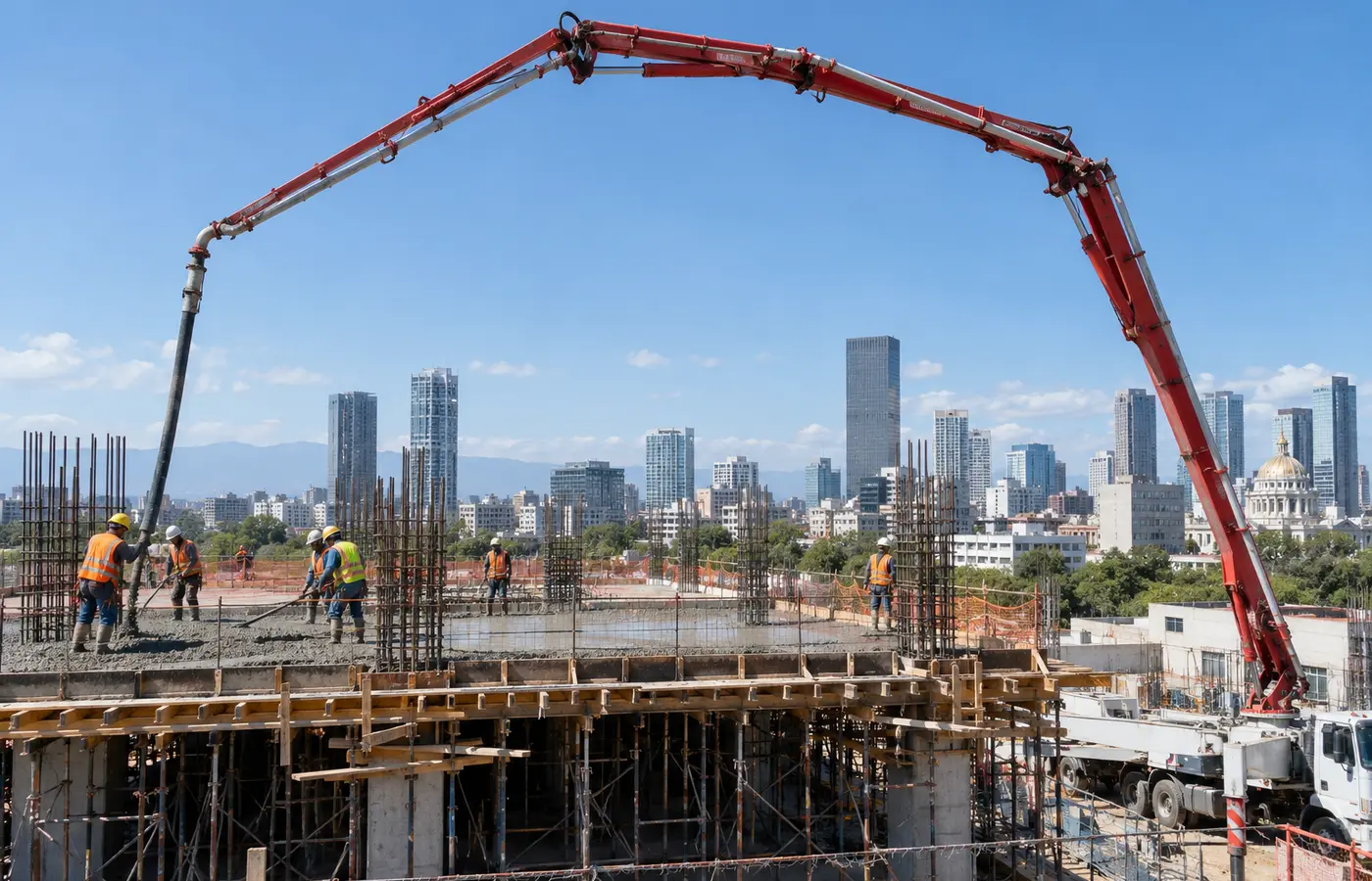 Concreto para fundação em obra no Distrito Federal