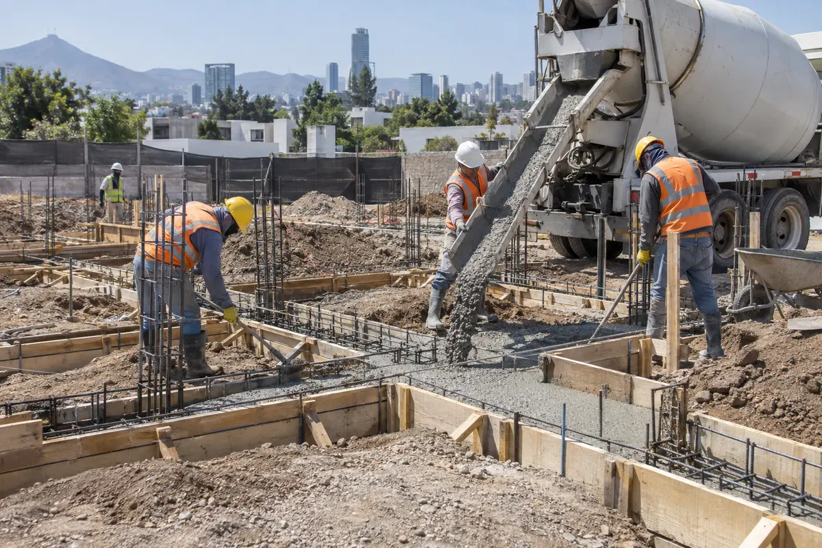 Imagem ilustrativa de concreto usinado para obra em Gama