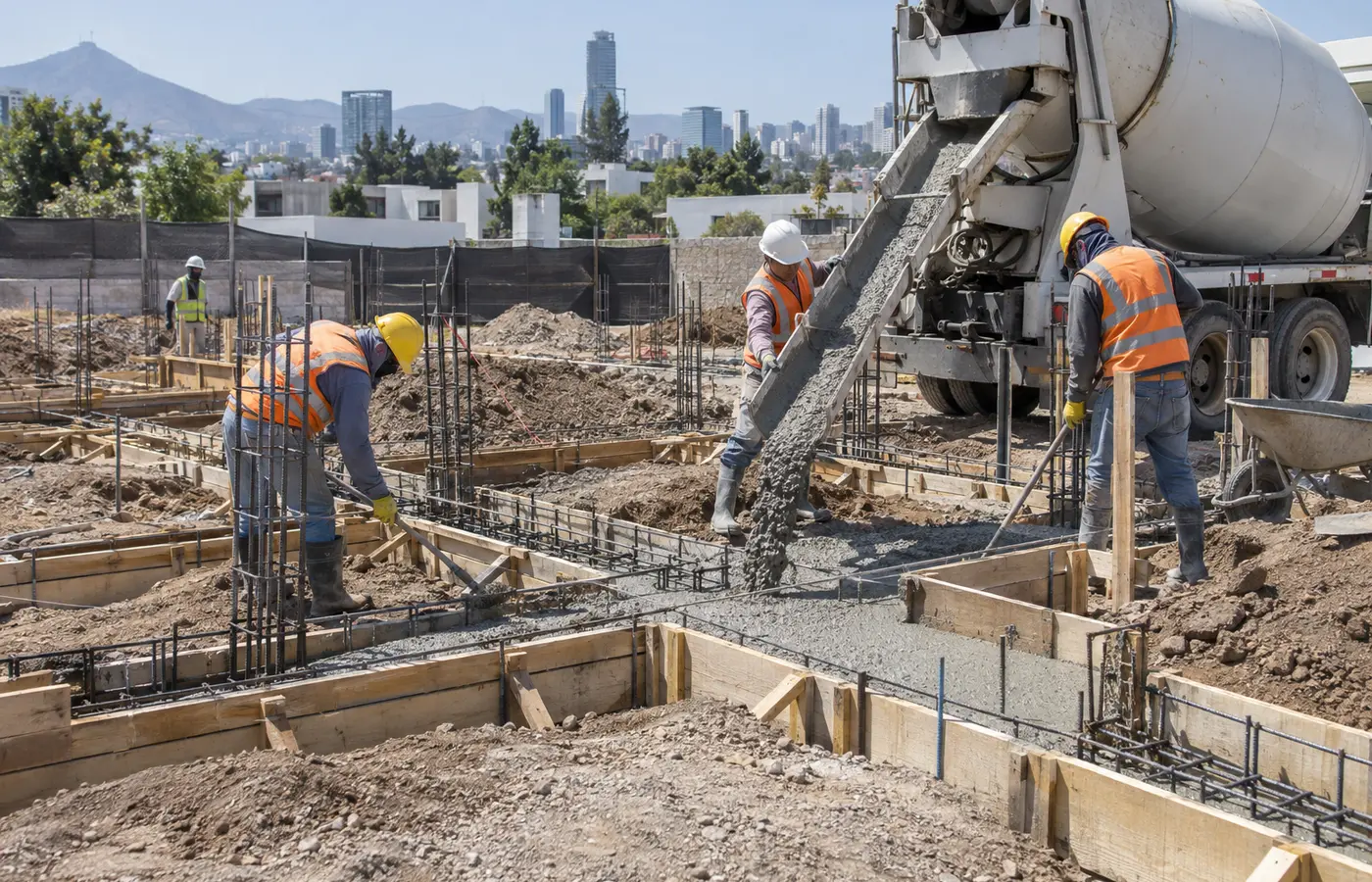 Concreto para fundação
